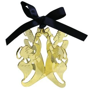Gloria Duchin® Goldtone Dimensional Angel Ornament   Seasonal