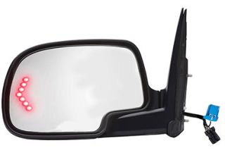 2003 2007 GMC Sierra Side View Mirrors   K Source 62134G   Fit System Replacement Mirrors