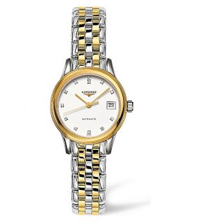 LONGINES   L4.274.3.27.7 yellow gold and diamond watch