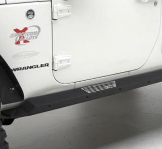 Smittybilt   XRC Armor Rock Guards with Step    Fits 2007 to 2016 Wrangler and Rubicon