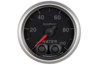 AutoMeter 5668   Range 0   100 PSI, full sweep/electric Water Temperature   2 1/16" Temperature   Gauges