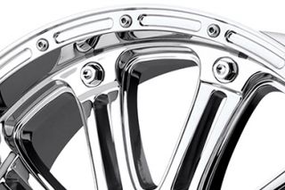 XD Series XD79589068212N   6 x 5.5" Bolt Pattern Chrome 18" x 9" 795 Hoss Chrome Wheels   Alloy Wheels & Rims