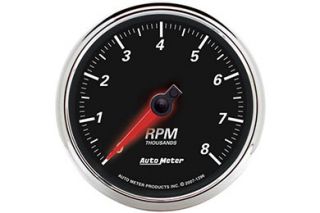 AutoMeter 1296   Range 0   8,000 RPM 3 3/8"   In Dash Mount Tachometer   Gauges