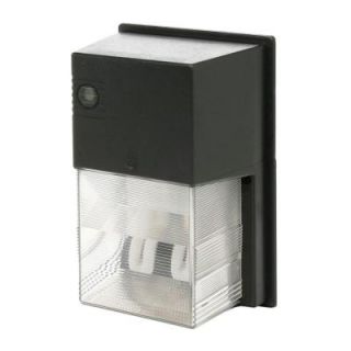 Designers Edge Bronze Outdoor Fluorescent Dusk to Dawn Wall Mount Security Light L1795BZ