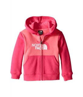 The North Face Kids Logowear Full Zip Hoodie (Infant) Cha Cha Pink