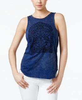 Lucky Brand Embroidered Tank Top   Tops   Women