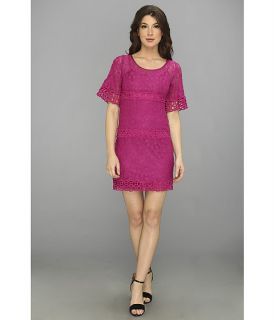 Laundry By Shelli Segal Bell Sleeve Lace Shift Dress