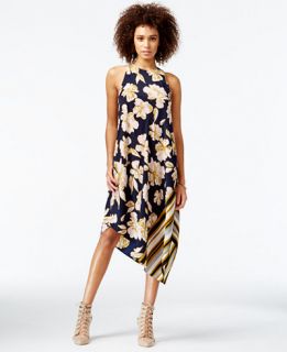 RACHEL Rachel Roy Floral Print Handkerchief Dress   Dresses   Women