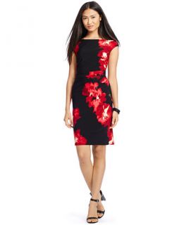 Lauren Ralph Lauren Floral Print Jersey Dress   Dresses   Women   