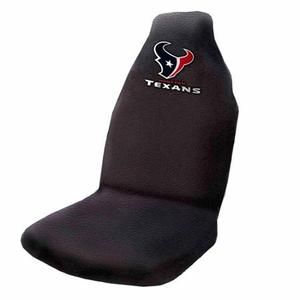 NFL Houston Texans 2 pc Front Floor Mats and Houston Texans Car Seat Cover Bundle