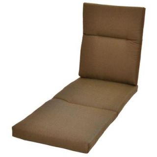 Hampton Bay Wheaton Textured Outdoor Chaise Lounge Cushion DISCONTINUED 7649 01222000
