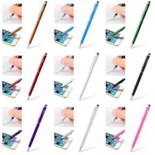 Insten 9 Color Pack Stylus Ballpoint Pen for Capacitive Touch Screens iPad iPhone Samsung Galaxy Tab Tablet Mobile Phone