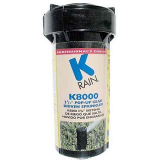 K Rain 81031 K8000 3 3/4 in Pop Up Gear Drive Sprinkler