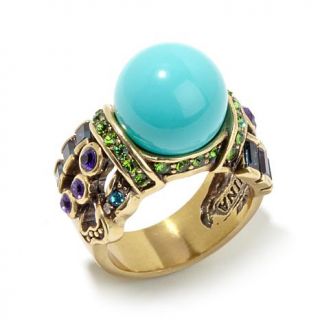 Heidi Daus "Beguiling Baguettes" Crystal Accented Ring   8152518