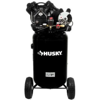 Husky 30 Gal. 155 psi Ultra Quiet Portable Electric Air Compressor C302H