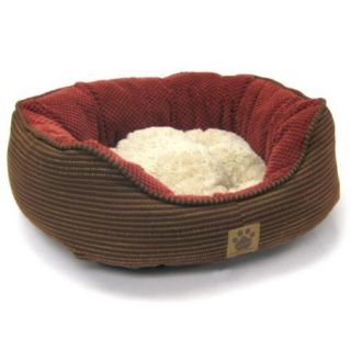 Precision Pet Products 2463 74728 SnooZZy Soft Daydreamer Pet Bed   Small   Dark Rust Plaid