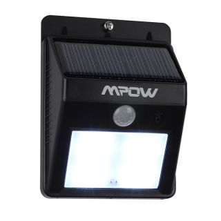 Mpow Solar Powerd Wireless LED Security Motion Sensor Light   17343782