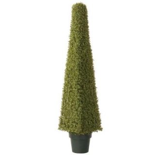 National Tree Company 48 in. Mini Boxwood Square with Green Pot LBXM4 704 48 1