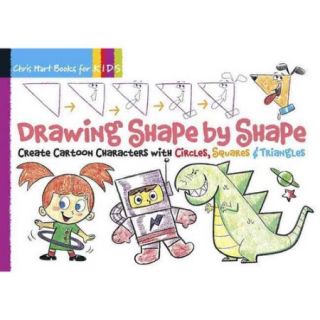 Drawing Shape by Shape Create Cartoon Characters with Circles, Squares & Triangles