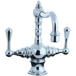 Cifial 268.105.625 Highlands Double Lever Handle Single Hole Bathroom Faucet in Polished Chrome