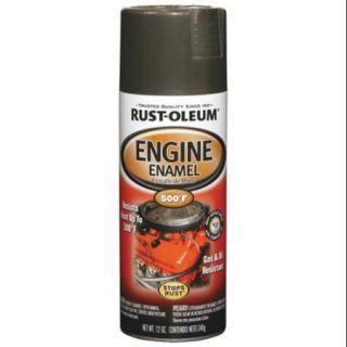 Rust Oleum Engine Enamel, Cast Coat Iron, 248955
