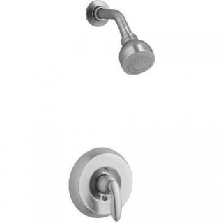 KOHLER K P15611 4N G Coralais Brushed Chrome  One Handle Shower Only Faucets