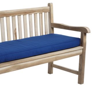 Cobalt Blue Indoor/ Outdoor Corded Bench Cushion   17967979