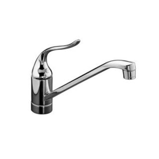 KOHLER Coralais Single Handle Standard Kitchen Faucet in Polished Chrome K 15175 P CP