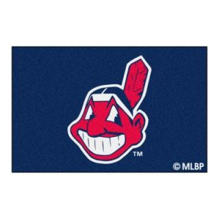 FANMATS Cleveland Indians 1 ft. 7 in. x 2 ft. 6 in. Accent Rug 6374