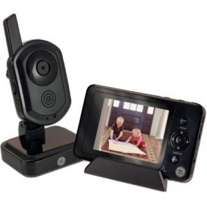 GE Digital Wireless Home Monitoring Kit   3.5 Color LCD Montior, Camera, 4 Channel, VGA, CMOS Sensor, USB   45255