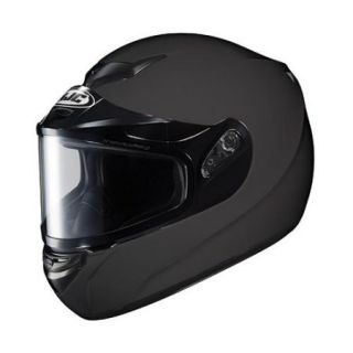 HJC CS R2 Solid Snow Helmet w/Dual Lens Shield Matte Black LG