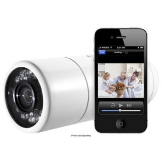 Y Cam HomeMonitor Outdoor Wireless Surveillance Camera White YCHME01