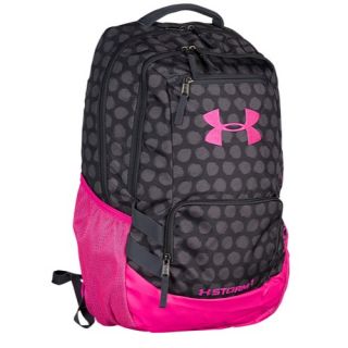 Under Armour Hustle Backpack II   Casual   Accessories   Pink Chroma/Stealth Gray/Stealth Gray