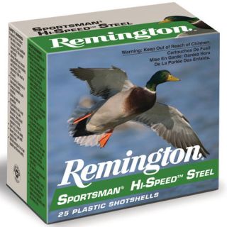 Remington Sportsman Hi Speed Steel Shotshells 12 ga. 3 1 1/8 oz. #2