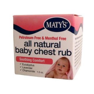 Maty's All Natural Baby Chest Rub, 1.5 oz