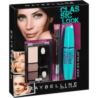 Maybelline Classic Look Eye Makeup Kit, 3 pc