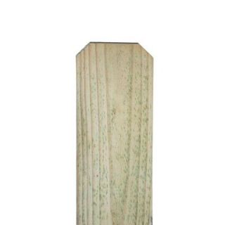 5/8 in. x 5 1/2 in. x 8 ft. Pressure Treated Pine Dog Ear Fence Picket 102582