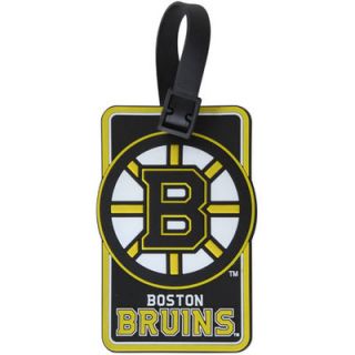 Boston Bruins Embossed Logo Rubber Luggage Tag