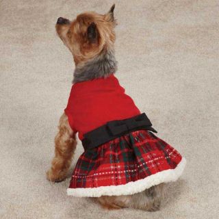 East Side Collection Yuletide Tartan Party Dress
