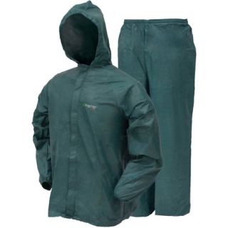 Frogg Toggs Ultra Lite2 Rain Suit with Stuff Sack, Green