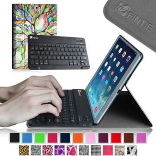 iPad mini 3 / iPad mini 2 / iPad mini Keyboard Case   Fintie Slim Shell Cover with Removable Keyboard, Love Tree