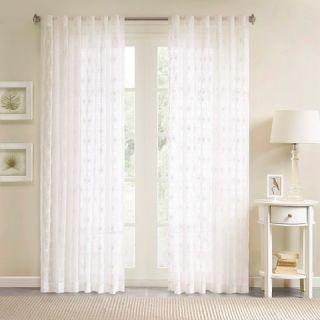 Vera Sheer Embroidered Curtain Panel