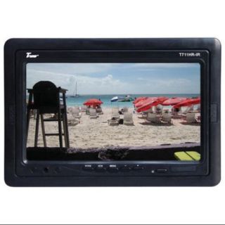 Tview T711HRIR 7" Tft Lcd Headrest Monitor With Shroud And Stand