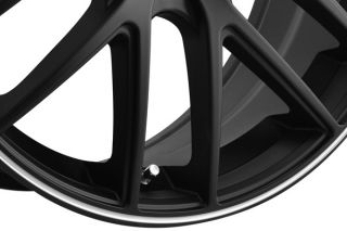 Touren 3260 6701B   4 x 100mm or 4 x 114.30mm Dual Bolt Pattern Gloss Black with Machined Face 16" x 7" TR60 Wheels   Alloy Wheels & Rims