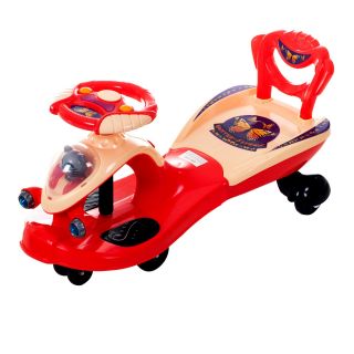 Lil Rider 80 3366 RD Butter Flyer Wiggle Ride on Car with Sound and Light