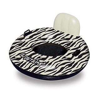 Swimline Wildthings™ 40 Zebra Inflatable Pool Float, Black/White