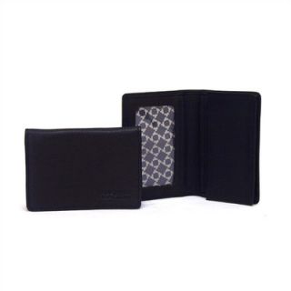 Kenneth Cole Reaction Black Business Card Case In Keepsake Tray