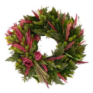 The Christmas Tree Company Love Eternal 16 in. Dried Floral Wreath DISCONTINUED EL9164926CTC