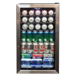 NewAir 126 Can Beverage Cooler   Stainless Steel AB 1200