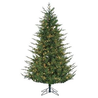Ft. Pre Lit Chesterfield Spruce Christmas Tree  Clear Lights